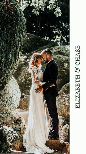 طقم تصميم زفاف جميل