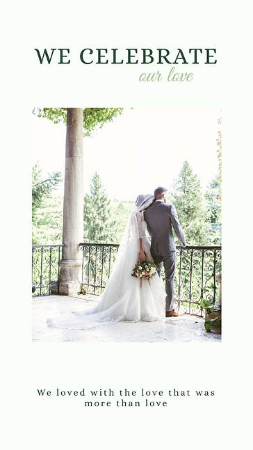 طقم تصميم زفاف جميل