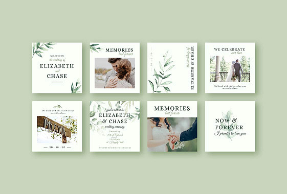 طقم تصميم زفاف جميل