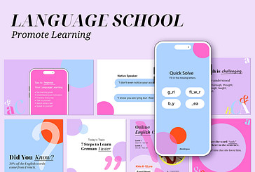 Language School Promotion Kit