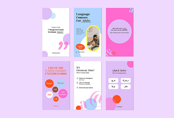 Language School Promotion Kit