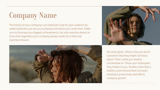 Fashion Presentation Slides