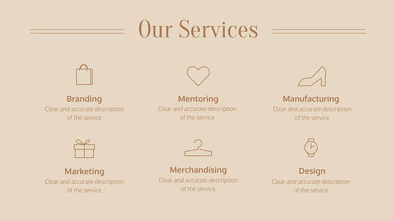 Fashion Presentation Slides