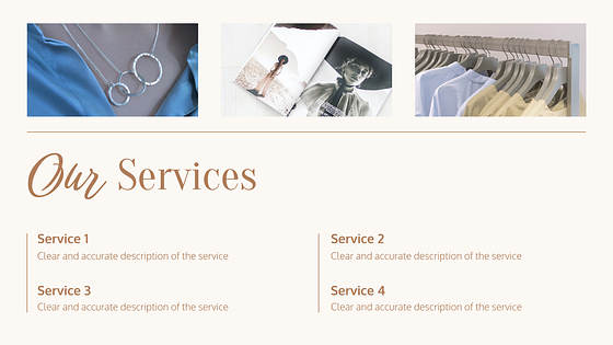 Fashion Presentation Slides