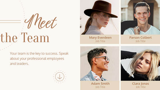 Fashion Presentation Slides