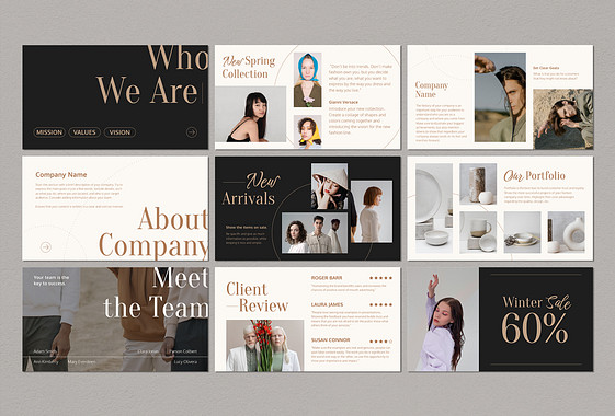 Fashion Presentation Slides