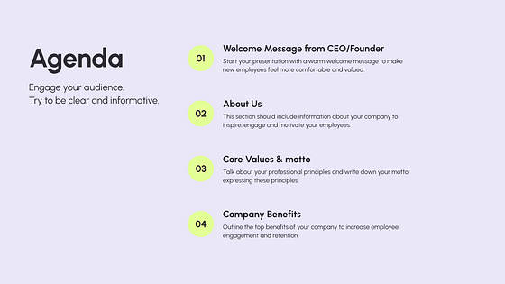 Employee Handbook Presentation