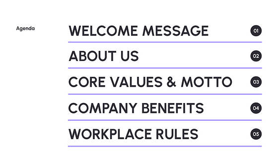 Employee Handbook Presentation