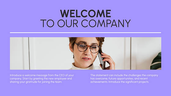 Employee Handbook Presentation