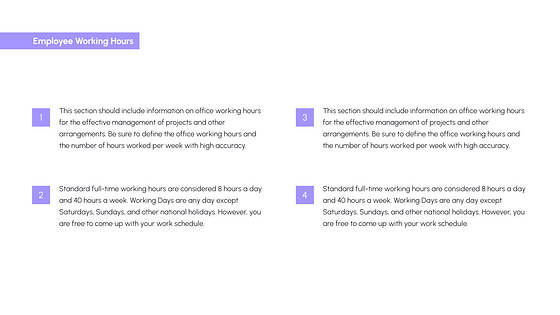 Employee Handbook Presentation