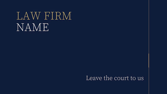 Law Firm Presentation Pack