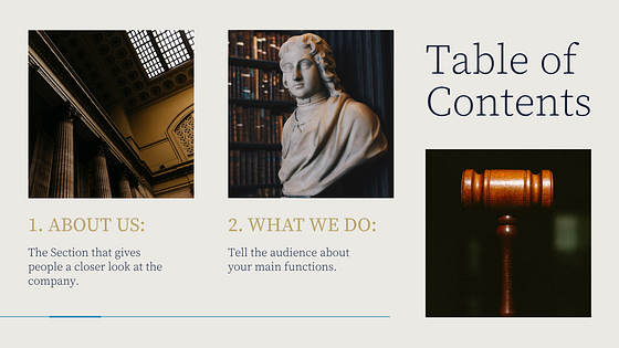 Law Firm Presentation Pack