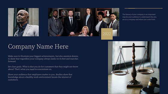 Law Firm Presentation Pack