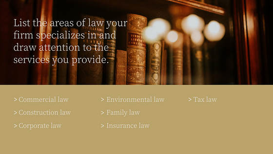 Law Firm Presentation Pack
