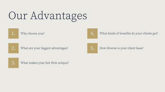 Law Firm Presentation Pack