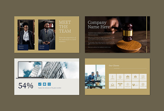 Law Firm Presentation Pack