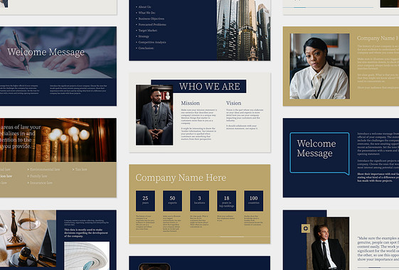 Law Firm Presentation Pack
