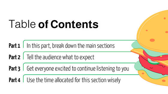Food Slides Presentation