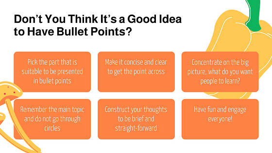 Food Slides Presentation
