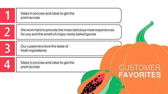 Food Slides Presentation