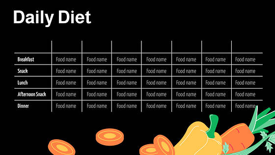 Food Slides Presentation