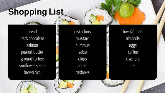 Food Slides Presentation