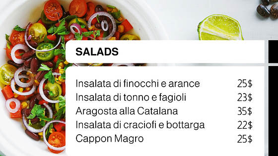 Food Slides Presentation