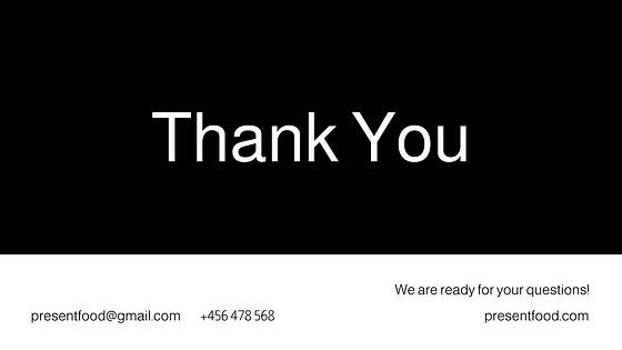 Food Slides Presentation