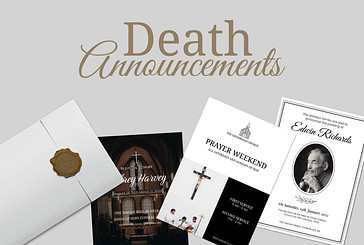 Death Announcements Templates