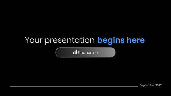 Presentación de la compañía financiera