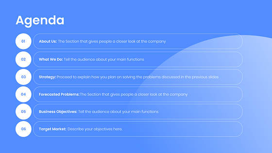 Presentación de la compañía financiera