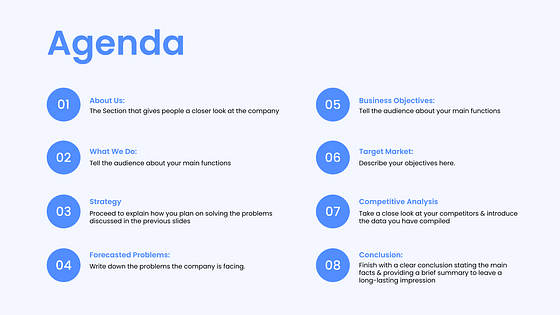 Presentación de la compañía financiera