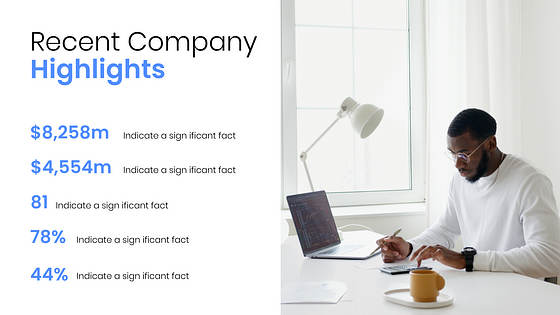 Presentación de la compañía financiera