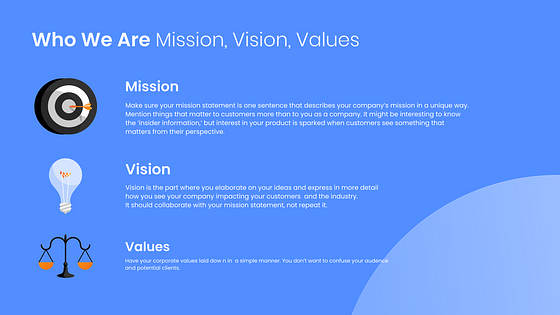 Presentación de la compañía financiera