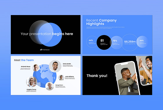 Presentación de la compañía financiera