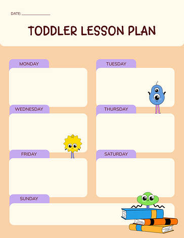 Colorful Lesson Plan for Kids