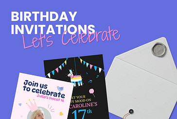 Festive Birthday Invitation Templates