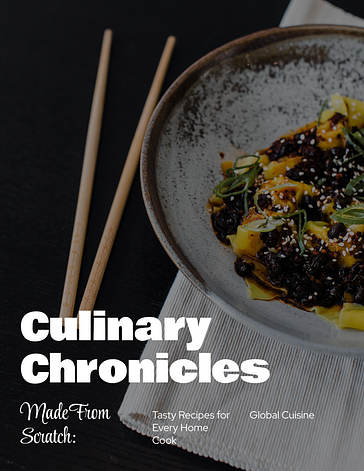 Realistic Food Magazine Covers