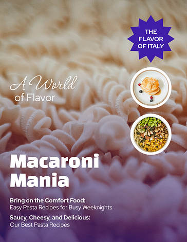 Realistic Food Magazine Covers