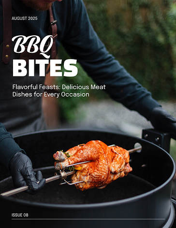 Realistic Food Magazine Covers