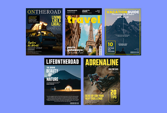 Коллекция обложек журнала