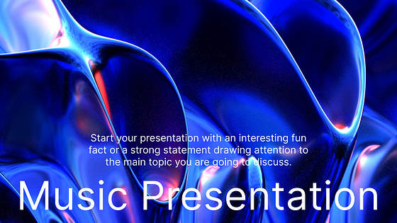 Music Presentation Variety