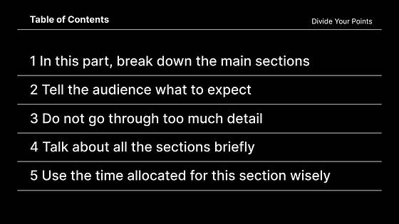 Music Presentation Variety