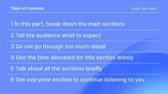 Music Presentation Variety