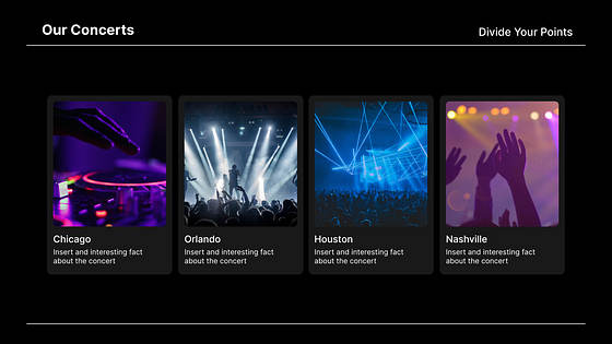 Music Presentation Variety