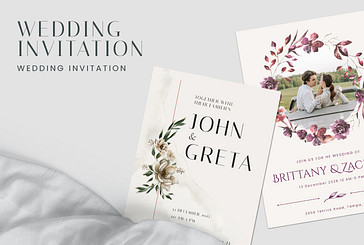 Elegant Wedding Invitation Templates