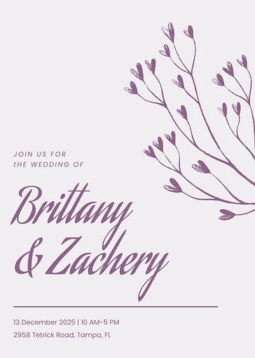 Elegant Wedding Invitation Templates