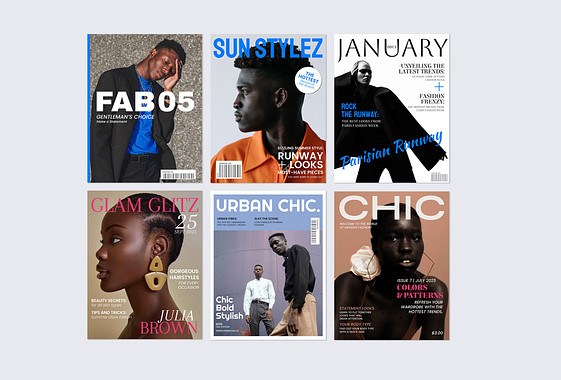 Modern Fashion Magazine Covers