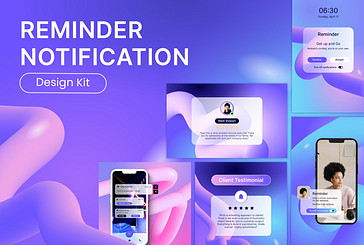 Reminder Notification Design Kit