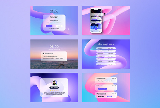 Hatırlatıcı Bildirim Tasarım Kiti
